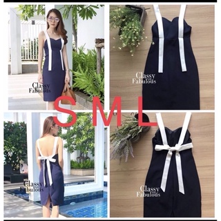 dress herceptionstyle ป้าย classyandfabolous sz.m