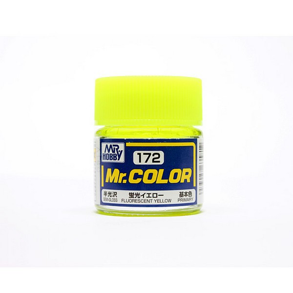 Mr.Hobby Mr.Color C172 Fluorescent Yellow Semi-Gloss (10ml ...