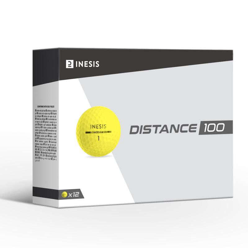 ลูกกอล์ฟ-inesis-รุ่น-distance-100-แท้100-จำนวน-12-ลูก