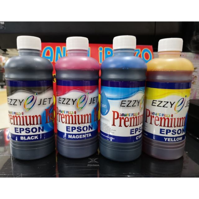 Ezzy-jet EPSON Inkjet Premium Ink หมึกเติมอิงค์เจ็ท EPSON.ขนาด 500 ml ...