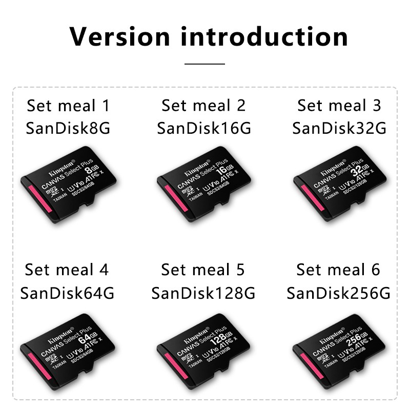 ภาพสินค้าKington SD Card Micro sdcard Memory Card Class 10 100MB/s /16GB/32GB/64GB/128GB TF Card For CCTV Dashca จากร้าน zz1klhcjoh บน Shopee ภาพที่ 7