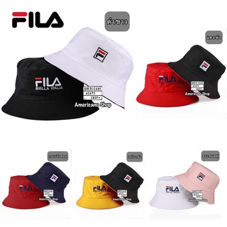 สินค้า หมวกFila Bucket หมวกบักเก็ตฟิล่า หมวกแฟชั่นเกาหลี (ส่งจากไทย)