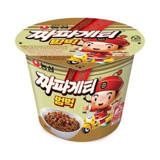 Nongshim Chapagetti 70g บะหมี่กึ่งสำเร็จรูปจาจัง บะหมี่กึ่งสำเร็จรูปจาจังเมียน (บะหมี่ดำ)