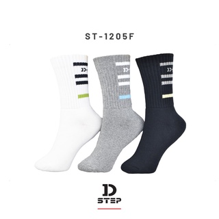 DSTEP ถุงเท้า Cotton ข้อยาวขนหนูเต็ม / ST-1205F