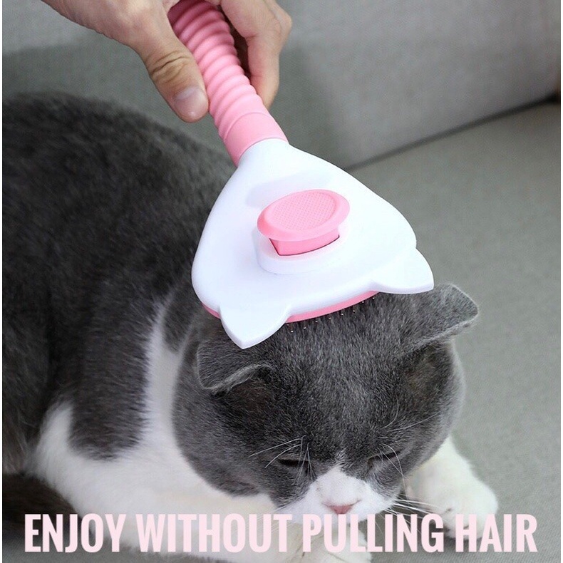 comb-brush-cat-fur-keypad-หวีแปรงนวดเก็บขนแมว