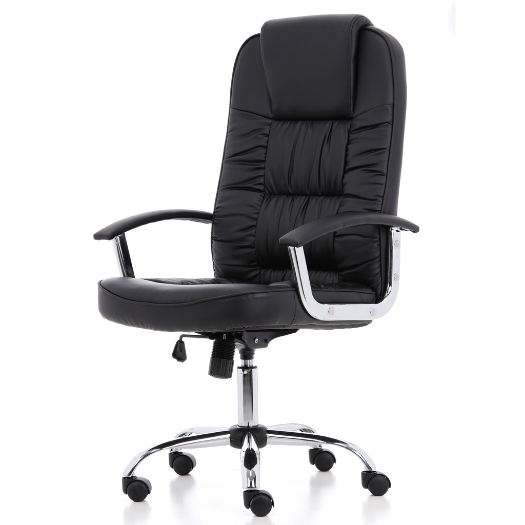 รูปภาพสินค้าแรกของOfficeintrend เก้าอี้สำนักงาน เก้าอี้ทำงาน เก้าอี้ล้อเลื่อน ออฟฟิศอินเทรน รุ่น Manager-01 BVV สีดำ