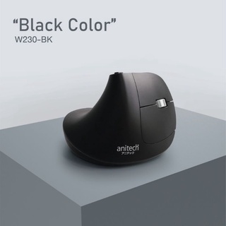 (W230) เมาส์ไร้สายถนอมข้อมือ WIRELESS  ใช้งาน 2 ระบบด้วยสัญญาน 2.4G และ Bluetooth