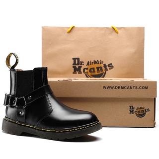 ภาพหน้าปกสินค้าDR.MARTENS 【พร้อมส่ง】รองเท้าบูทมาร์ติน หนังวัวแท้ ลําลอง ข้อสูง แต่งหัวเข็มขัด สไตล์คลาสสิก แฟชั่นสําหรับผู้หญิง QW7L ซึ่งคุณอาจชอบราคาและรีวิวของสินค้านี้