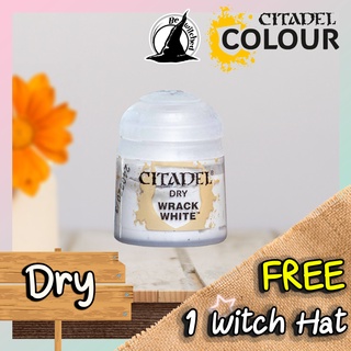 (Dry) WRACK WHITE : Citadel Paint แถมฟรี 1 Witch Hat