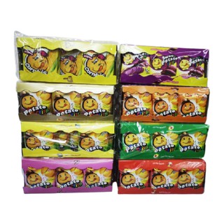 ขนมวินทู win2 potato crisp แครกเกอร์มันฝรั่ง 1แพ็ค 30 ซอง 8รส