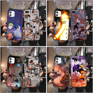 เคสโทรศัพท์มือถือแบบนิ่ม ลายนารูโตะ vs sasuke NH637 สําหรับ iPhone 13 Pro Max 13 Mini 13 Pro