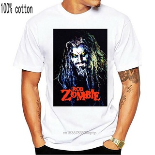 เสื้อยืดโอเวอร์ไซส์ขายดี เสื้อยืดลําลอง แขนสั้น พิมพ์ลาย ROB ZOMBIE -M-L--X AHgamc27DBfjig72 สําหรับผู้ชายS-3XL