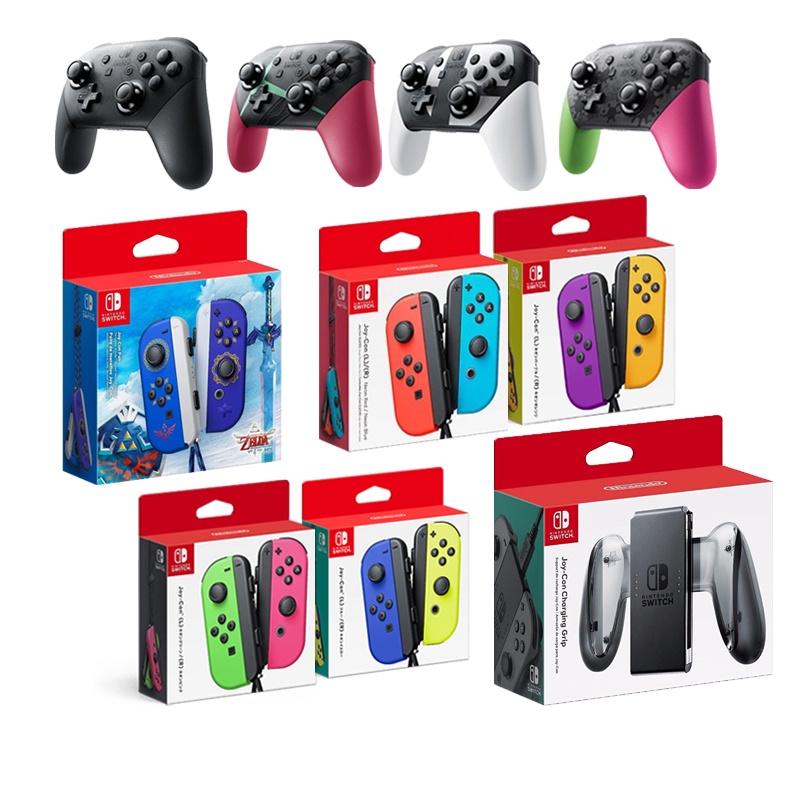 [8.15 ลดตี2ถึง9โมง] Tinzshop Nintendo Joy Pro Controller , Joy Con จอยน ...