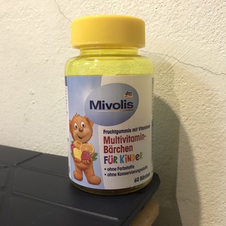 ภาพหน้าปกสินค้าวิตามินรวมบำรุงสุขภาพเด็กๆ Mivolis  multivitamin ที่เกี่ยวข้อง