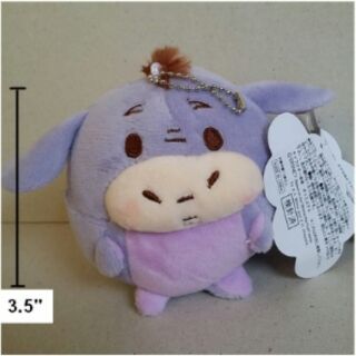 พวงกุญแจตุ๊กตา ลาย ซูม ซูม Tsum Tsum (อียอ Eeyore) ขนาดสูง 3.5 นิ้ว