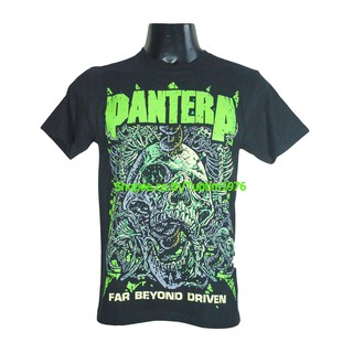 เสื้อวง Pantera เสื้อวงร็อค เมทัล สากล เสื้อวินเทจ แพนเทอรา PTA1206