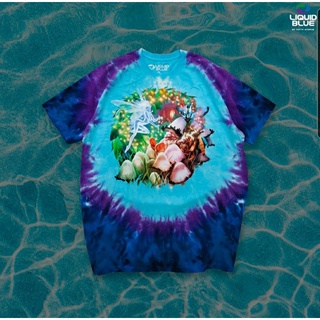 Liquid blue Mushroom Garden Tie-Dye T-Shirt แท้ นำเข้าจาก USA ส่งฟรี!