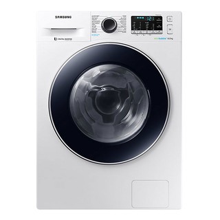 เครื่องซักผ้าฝาหน้า SAMSUNG WW80J54E0BW/ST 8 กก. อินเวอร์เตอร์ เครื่องซักผ้า Samsung รุ่น WW80J54E0BW พร้อม Eco Bubble ฟ