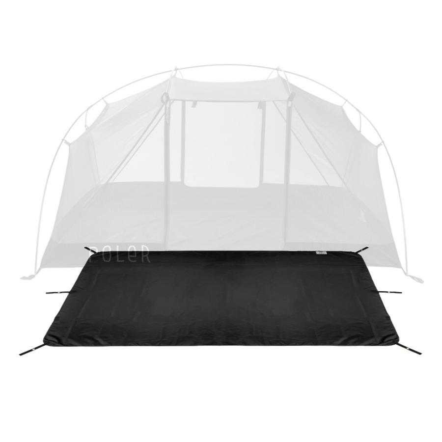 Poler 2 Personal Magical Tent Footprint กราวชีทตรงรุ่น,พื้นปูรองเต็นท์
