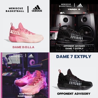 ภาพหน้าปกสินค้ารองเท้าบาส Adidas DAME 7 EXTPLY GV9877 และ GV9872 รุ่นใหม่ แท้100% ที่เกี่ยวข้อง