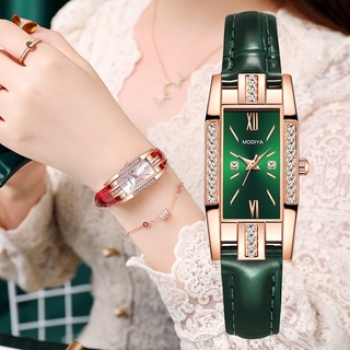 ภาพหน้าปกสินค้าAccessories นาฬิกาข้อมือควอตซ์ ประดับคริสตัล กันน้ำ สไตล์เกาหลี แฟชั่นสําหรับผู้หญิง ของขวัญแฟน เพื่อน ที่เกี่ยวข้อง