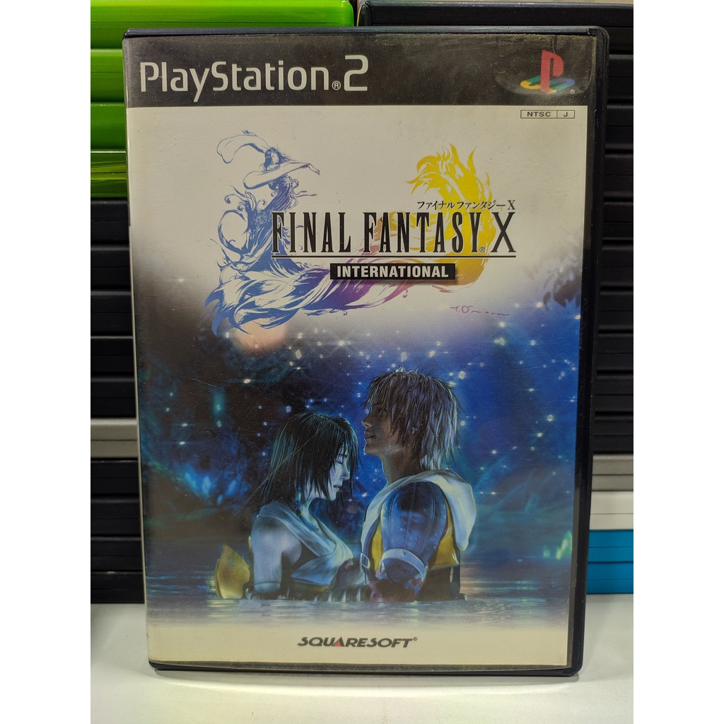 ภาพหน้าปกสินค้าแผ่นแท้  Final Fantasy X - International (Japan) (SLPS-25088  66677) FF 10 Inter