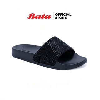 Bata บาจา รองเท้าแตะลำลอง แบบสวม ใส่ง่ายน้ำหนักเบา ไม่ลื่น ลุยน้ำได้ สำหรับผู้หญิง รุ่น Sugar สีดำ 5626562