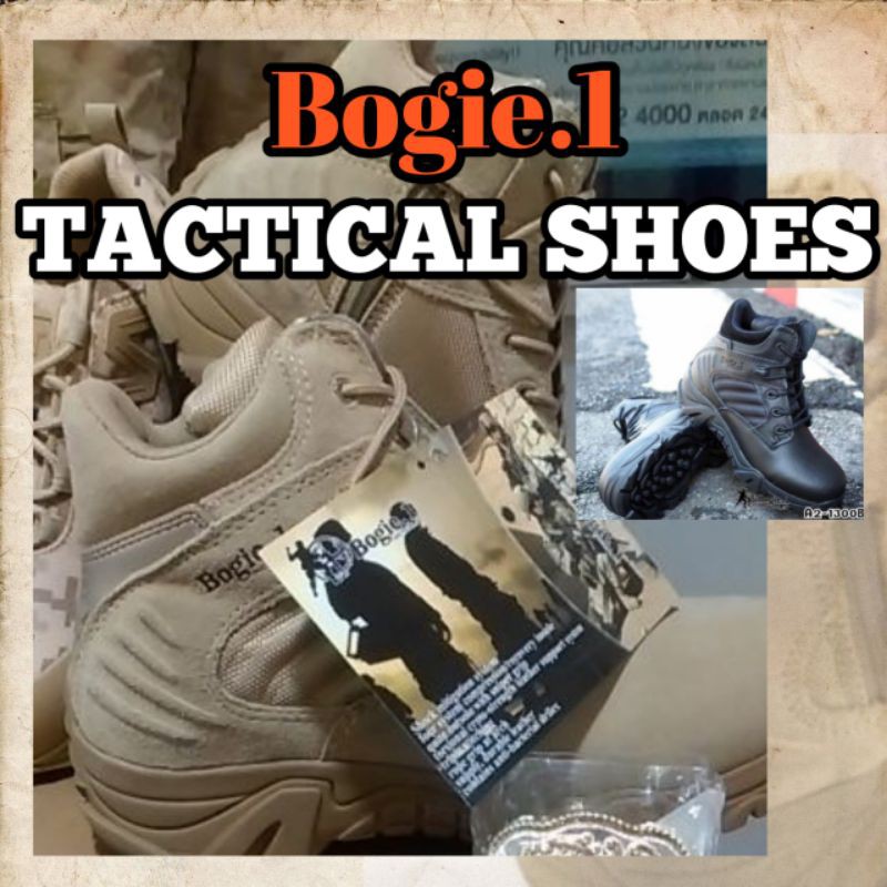 BOGIE1 TACTICAL SHOES รองเท้ายุทธวิธี รองเท้าโบกี้1 TACTICAL COMBAT ...