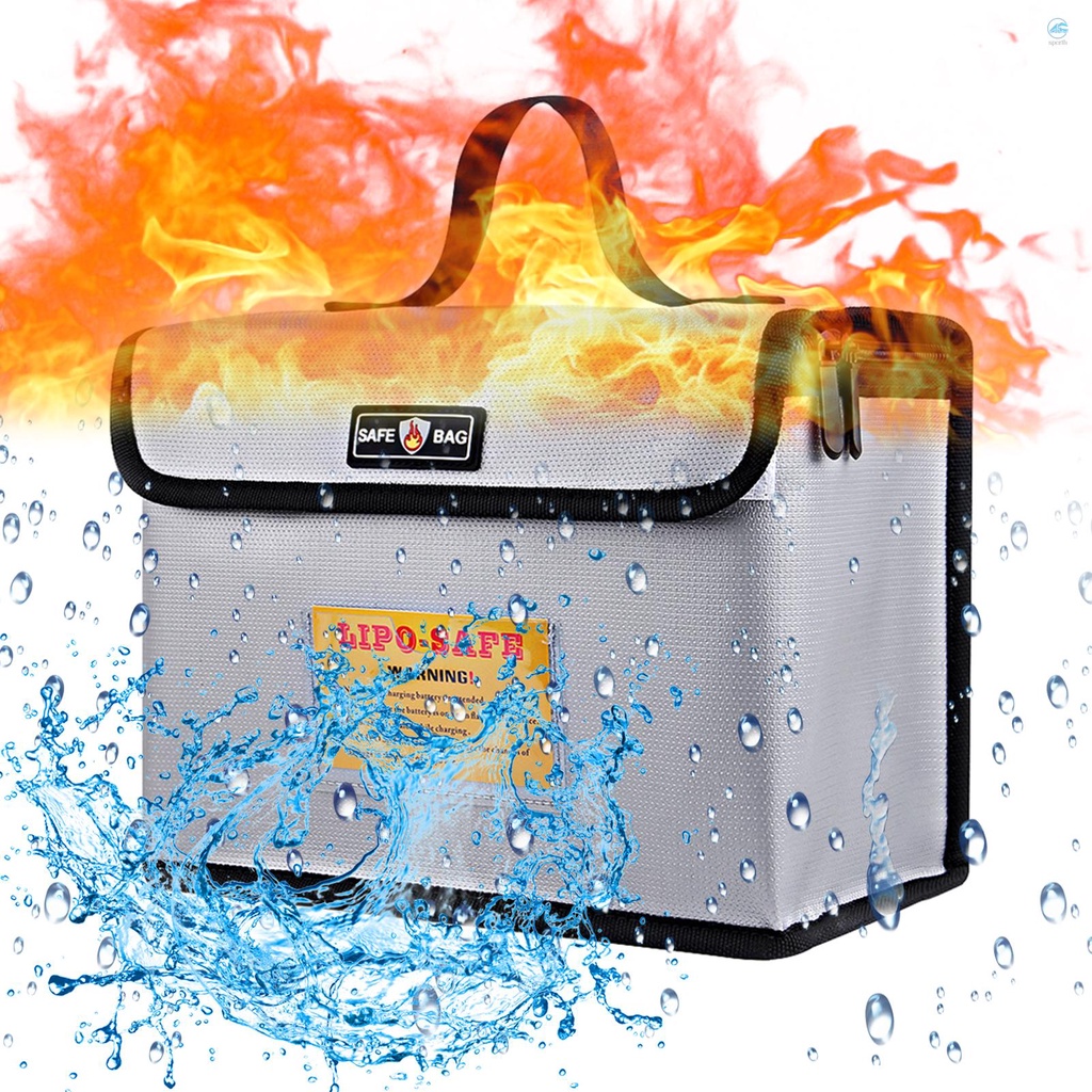 portable-fireproof-explosionproof-lipo-battery-guard-safe-bag-large-storage-space-for-battery-storage-and-charging-with-double-metal-zipper-case-pouch-260-130-190mm