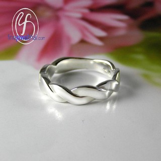 Finejewelthai แหวนเงิน-เงินแท้ 925-แหวนหมั้น-แหวนแต่งงาน-silver-wedding-Ring - R128000