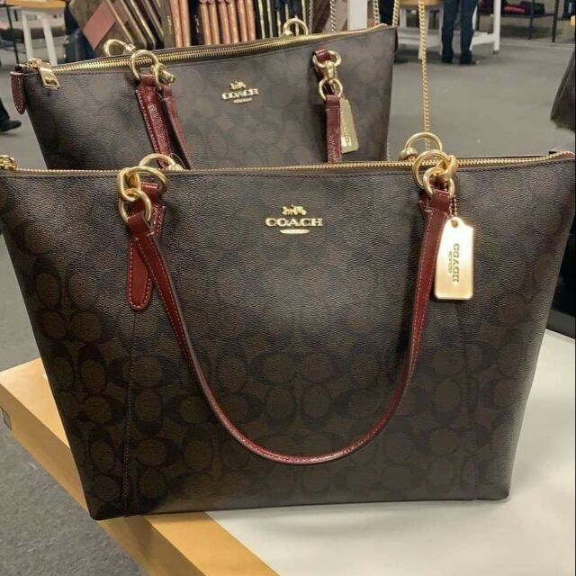 Coach แท้ 100% นำเข้าจากอเมริกา มีใบเสร็จ อุปกรณ์ครบ | Shopee Thailand