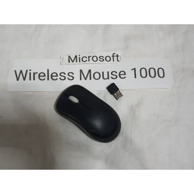 mouse-เมาส์ไร้สาย-microsoft-wireless-mouse-1000-มือสอง-สภาพเหมือนใหม่