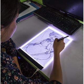 Art Artcraft Stencil A4 LED Painting Tracing Board คัดลอก กระดานวาดภาพ