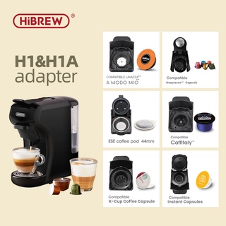 HiBREW ST-504 รุ่นอะแดปเตอร์ระบบสำหรับ lavazza blue หรือ lavazza modo mio หรือ ESE pod หรือ Caffitaly