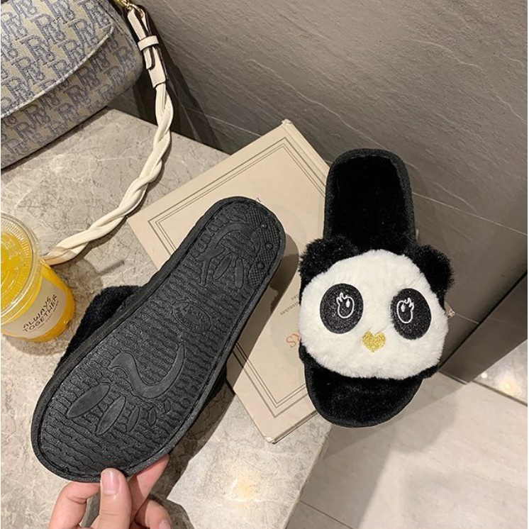 ภาพสินค้าพร้อมส่ง (SH-1-10) รองเท้าใส่เดินในบ้าน รองเท้าสลิปเปอร์ slippers ผ้าขนนุ่มใส่สบาย ลายตุ๊กตา น่ารักมาก จากร้าน saki_store บน Shopee ภาพที่ 8