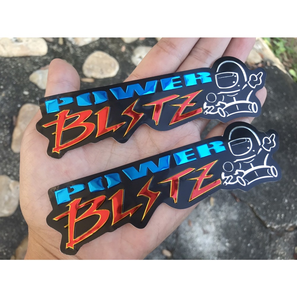สติ๊กเกอร์ BLITZ Racing Japan JDM Sticker [2ชิ้น] Car สติกเกอร์ แต่งรถ ...