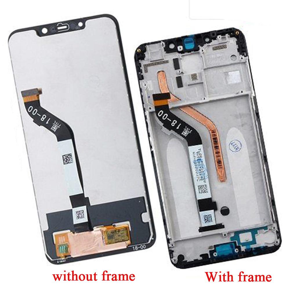 กรอบหน้าจอสัมผัส LCD สําหรับ Xiaomi Mi Pocophone F1 Poco F1 M1805E10A