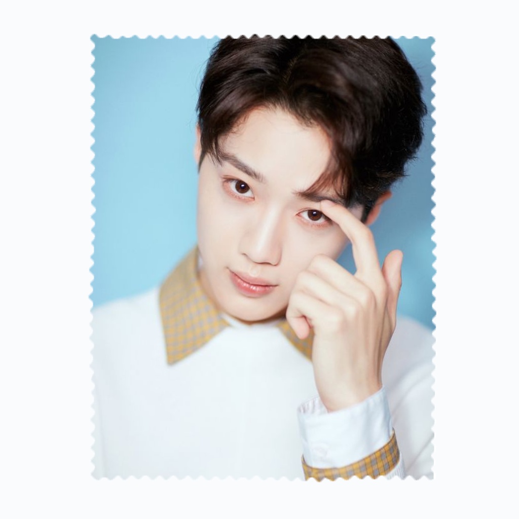 ผ้าเช็ดแว่นตา-ผ้าเช็ดแว่น-ผ้าเช็ดเลนส์-ผ้าเช็ดจอ-นักร้องเกาหลี-k-pop-ควานลิน-guan-lin-wanna-one