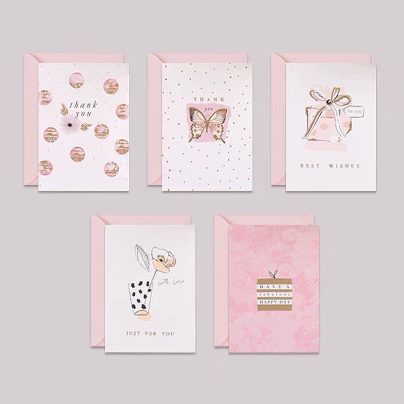 card4you-การ์ดอวยพร-pink-gold-collection-สีหวานๆ