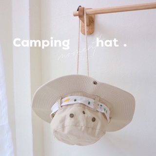 ภาพหน้าปกสินค้าCamping hat หมวกเดินป่าผู้หญิง หมวกแคมป์ปิ้ง หมวกเดินป่า  หมวกบัคเก็ตเดินป่า ที่เกี่ยวข้อง