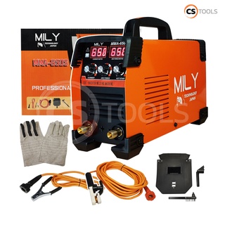 MILY ตู้เชื่อม Inverter ตู้เชื่อมไฟฟ้า เครื่องเชื่อม IGBT MMA-650S รุ่นใหม่ 2 หน้าจอ 3 ปุ่ม Upgrade Edition รุ่นใหม่