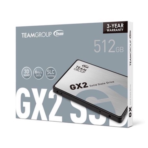 ⚡️SSD ใหม่!!⚡️128GB 256GB 512GB SSD (เอสเอสดี) TEAM GROUP GX2 CX2  SATA III ประกัน ปี