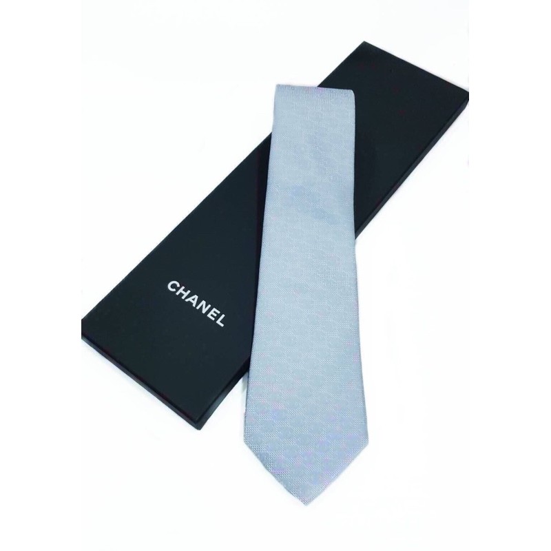 Chanel Necktie เนคไท ชาแนล ของแท้ ส่งฟรี EMS ทั้งร้าน