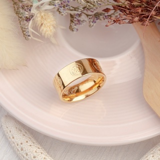 ทองปลอม แหวน พร้อมส่ง!! แหวนโอม แหวนสแตนเลส สีเงิน สีทอง ใส่เสริมสิริมงคล แก้ปีชง ใส่เที่ยวได้ ไม่ลอก ไม่ดำ
