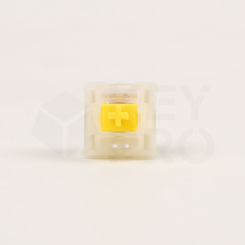 ภาพสินค้า(10 ชิ้น) Gateron Milky Yellow Pro Lubed Switch 5 pin สวิตช์ Linear สำหรับ คีย์บอร์ด Mechanical keyboard สวิตช์ลูป จากร้าน keypro บน Shopee ภาพที่ 6
