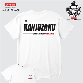 เสื้อยืด ลาย The KANJOZOKU Osaka Racer สไตล์ญี่ปุ่น สําหรับยานยนต์