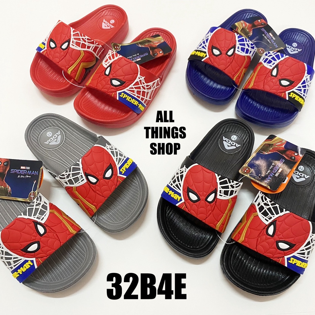 adda-32b4e-spider-man-รองเท้าแตะเด็ก-สไปเดอร์แมน-นุ่ม-เบา-สบายเท้า