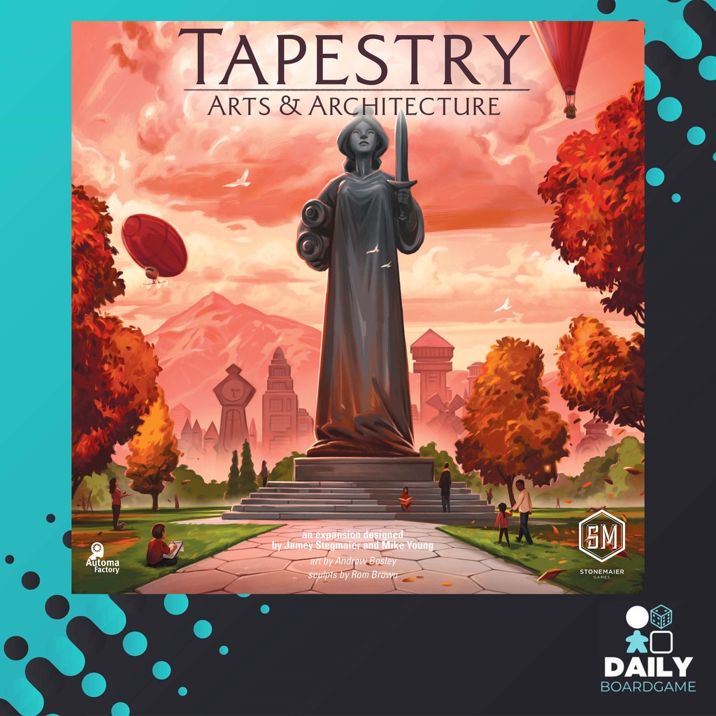 Tapestry Arts & Architecture [Boardgame][Expansion] Shopee Thailand