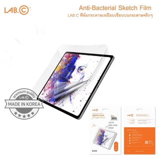 LAB.C Sketch Film Anti-Bacterial ฟิล์มกระดาษวาดเขียน สำหรับ iPad Pro 12.9", iPad Pro 11",iPad Air4 10.9",Mini 6,Air5