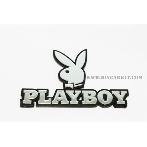 โลโก้-playboy-ติดรถยนต์